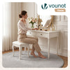 Weicher Kurzflor Teppich Wohnzimmer mit Antirutschmatte ф160 cm Grau
