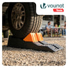 2er Set Auffahrkeile Wohnmobil bis 5T 3 Höhenstufen Rutschfest Schwarz - VOUNOT DE