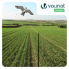 Vogelschreck Falke Drachen mit 4m Teleskopstange, Stil A - VOUNOT DE