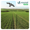 Vogelschreck Falke Drachen mit 4m Teleskopstange, Stil F - VOUNOT DE