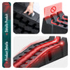 2er Set Auffahrrampe PKW bis 5T PP 91x30.5x22cm Schwarz - VOUNOT DE