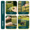 Marderfalle Lebendfalle Metall Tierfalle mit Griff, 100x29x40cm Grün - VOUNOT DE