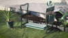 2in1 Kniebank für Gartenarbeit, Gartenhocker Klappbar, Grün