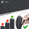 PVC Sichtschutzmatte 100x500 cm, Sichtschutz für Balkon Terrasse, Grau - VOUNOT DE