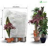 Winterschutz für Pflanzen Kübelpflanzen, Frostschutz Kübelpflanzensack mit Kordelzug,150g/m², 250 x 360 cm - VOUNOT DE
