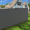 Zaunblende 1.8×10m, Sichtschutz Zaun 230 g/m² HDPE Schattiernetz, Grau - VOUNOT DE