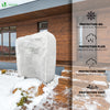 3er Set Winterschutz für Pflanzen Kübelpflanzen, Frostschutz Kübelpflanzensack mit Kordelzug, 80g/m², 200 x 240 cm - VOUNOT DE