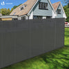Zaunblende 1.8×10m, Sichtschutz Zaun HDPE Schattiernetz, Grau - VOUNOT DE