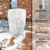 3er Set Winterschutz für Pflanzen Kübelpflanzen, Frostschutz Kübelpflanzensack mit Kordelzug, 80g/m², 80 x 100 cm - VOUNOT DE