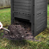 Komposter aus Kunststoff für Garten, 300L, Schwarz - VOUNOT DE