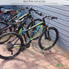 Fahrradständer für 6 Fahrräder, Boden und Wandmontage, Aufstellständer Mehrfachständer, Silber - VOUNOT DE