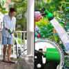 Flexibler Gartenschlauch 15m, Flexibel Wasserschlauch Dehnbarer mit 8 Sprühfunktionen - VOUNOT DE