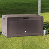 310 Liter Kissenbox, Gartenbox Aufbewahrung Wasserdicht Auflagenbox, Brown - vounot